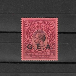 TANGANYIKA/GEA 1917/21 SG 61 MLH £325