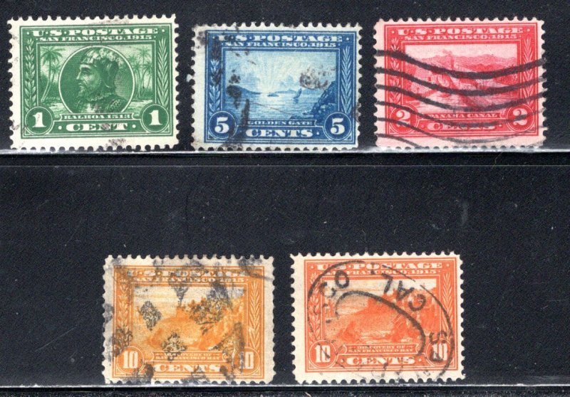 US  #397-400A VF,  Used  CV  $55.50  .....   6780649.