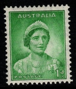 AUSTRALIA SG165 1937 1d EMERALD-GREEN MNH