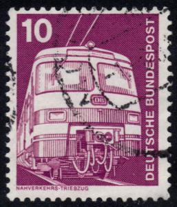 Germany #1171 Electric Train; Used