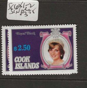 COOK ISLANDS SC681-682 SINGLES           MOG     P0930A H