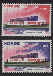 Norway  #617-618  1973   MNH  Nordic cooperation