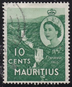 Mauritius 255 Tamarind Falls 1953