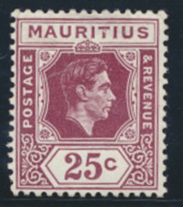 Mauritius  SG 259  SC#  218 *  MVLH     see details & scans -