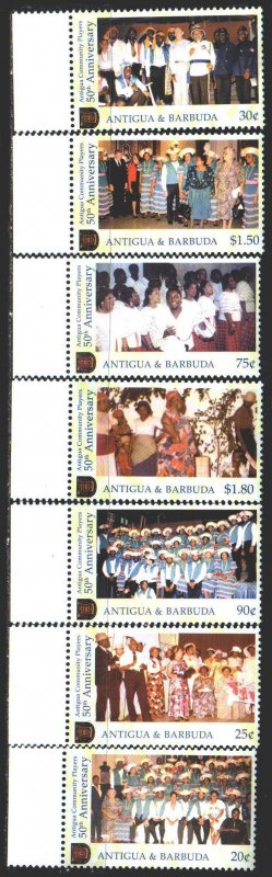 Antigua and Barbuda. 2002. 3713-19. Art in Antigua Theater. MNH.