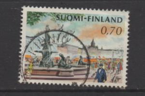 Finland  Scott#  466  used single