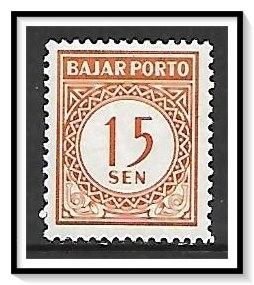 Indonesia #J74 Postage Due MH