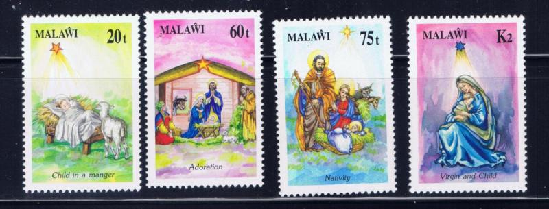 Malawi 594-97 MNH 1991 Christmas