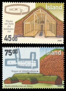 Iceland 2000 Scott #922-923 Mint Never Hinged