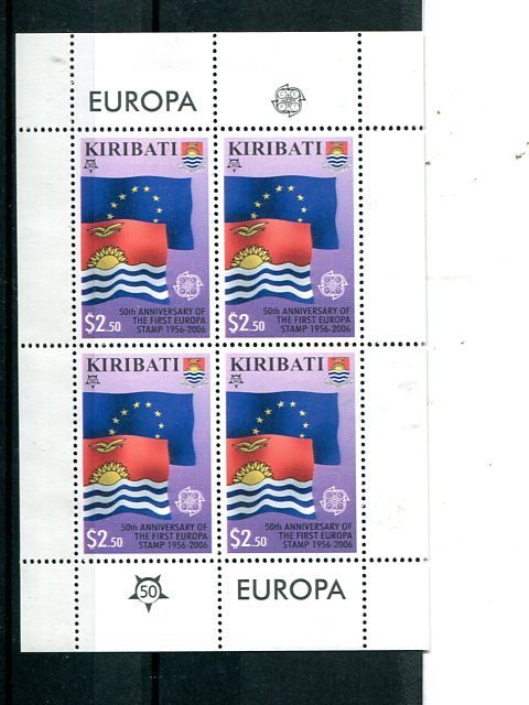 Kiribati 2005 Europa issue  Mint VF NH - Lakeshore Philatelics