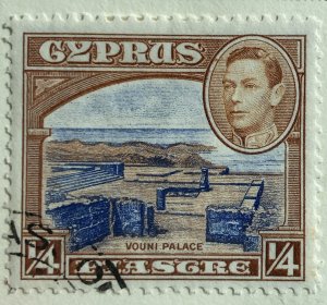 AlexStamps CYPRUS #143 XF Used 