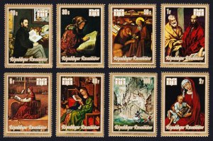 Rwanda Paintings Rembrandt El Greco Manet 8v 1973 MNH SC#506-513 SG#518-525