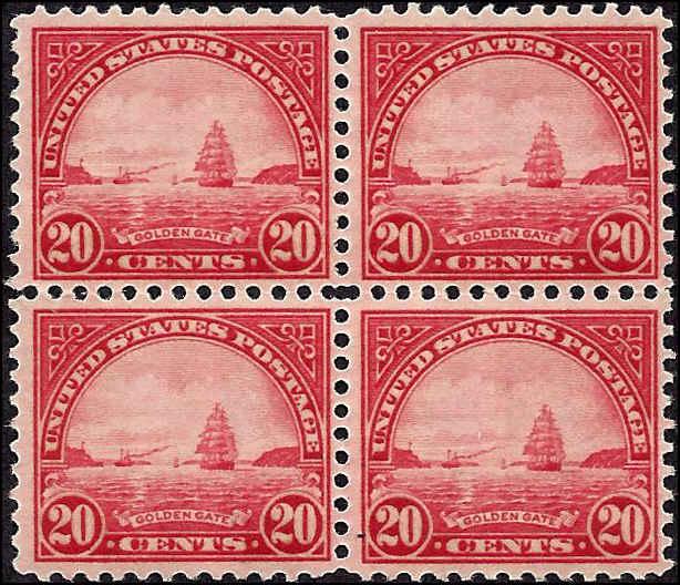 698 Mint,OG,NH...Block of 4... SCV $50.00