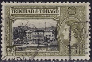 Trinidad & Tobago - 1953 - Scott #80 - Government Housee