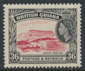 British Guiana SG 340 Mint Very Light Hinge  (Sc# 262 see details) 