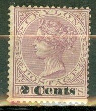 NY: Ceylon 151D mint CV $67.50