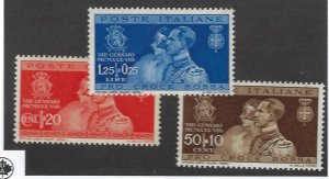 Italy SC#239-241 MNH F-VF SCV$20.00...Nice Value!