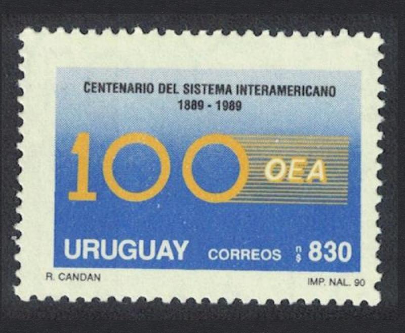 Uruguay Centenary of Organization of American States SG#2018