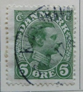 A6P22#30 Denmark 1913-28 5o Used-