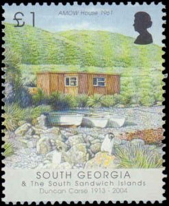 South Georgia #324-327, Complete Set(4), 2005, Polar, Never Hinged