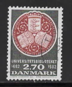 Denmark Sc # 731 used (RRS)