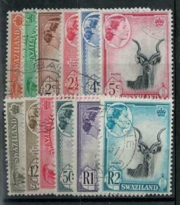 Swaziland 1961 SC 80-91 Used Set CV $49