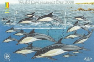 Jersey 2000 Environment Day M/Sheet (Logo) - Fine Used