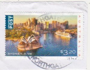 Australia 5011 $3.20 Sydney Harbor single Used