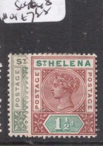 St Helena SG 46, 48 MOG (4dlz)