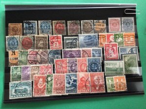 Denmark mounted mint or used stamps A12037