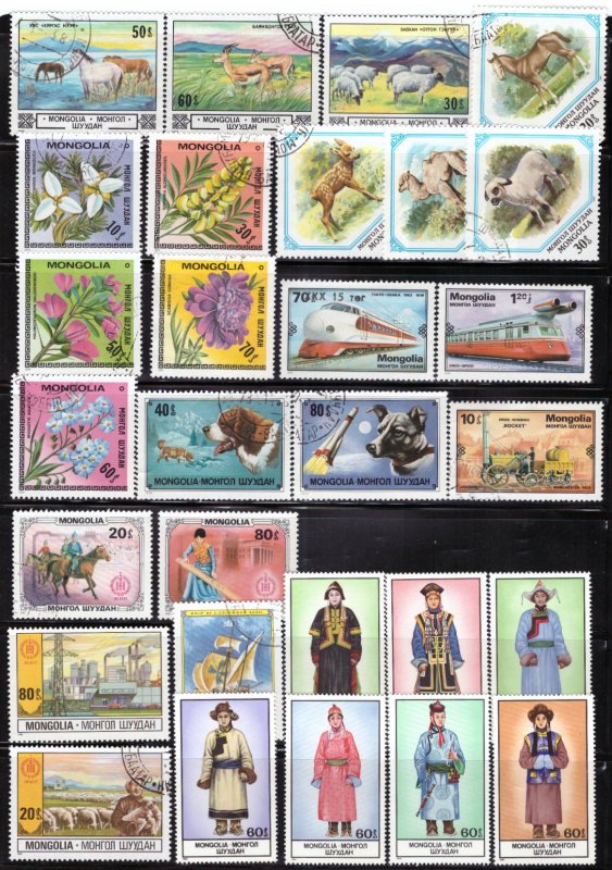 A3270   MONGOLIA            Collection            Mint/Used