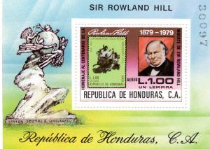 Honduras 1980 Sc#C694 UPU/Rowland Hill S/S (1) MNH VF