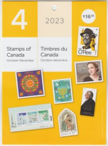Canada - *NEW* Canada Post Oct.-Dec. 2023 Quarterly Pack - Sealed