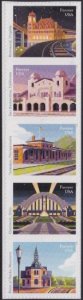 5762b Historic Railroad Stations MNH