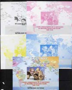 Chad 2009 World Personalities - Mahatma Gandhi s/sheet - ...