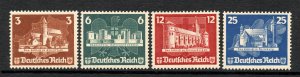 Germany # B68, a,b,c,d. Mint No Gum. XSee note after B68