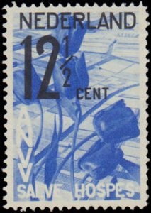 Netherlands #B54-B57, Complete Set(4), 1932, Hinged