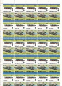 D400730 Trains Locomotives Class 42 Kriegslokomotiv 1942 MNH Specimen Union Isl.