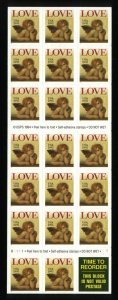 USA BOOKLET SC# 2949a - ANGEL LOVE ($0.32c) - 20 S.A. MNH - PL# B1111-1