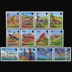 ST.HELENA 1993 - Scott# 599-610 Birds Set of 12 NH