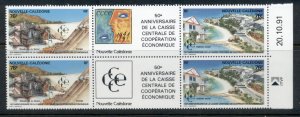 New Caledonia 1991 Central Bank of Economic Cooperation pr MUH