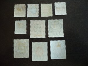 Stamps - Danzig - Scott# 49-58 - Mint Hinged & Used Set of 10 Stamps