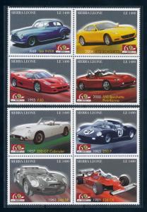 [95383] Sierra Leone 2007 Classic Cars Ferrari Racing Cabriolet  MNH