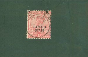 PATIALA INDIAN STATE 45 USED BIN $0.50