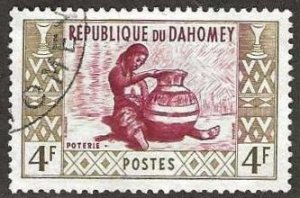 Dahomey 144 used, CTO. 1961.  (D316)