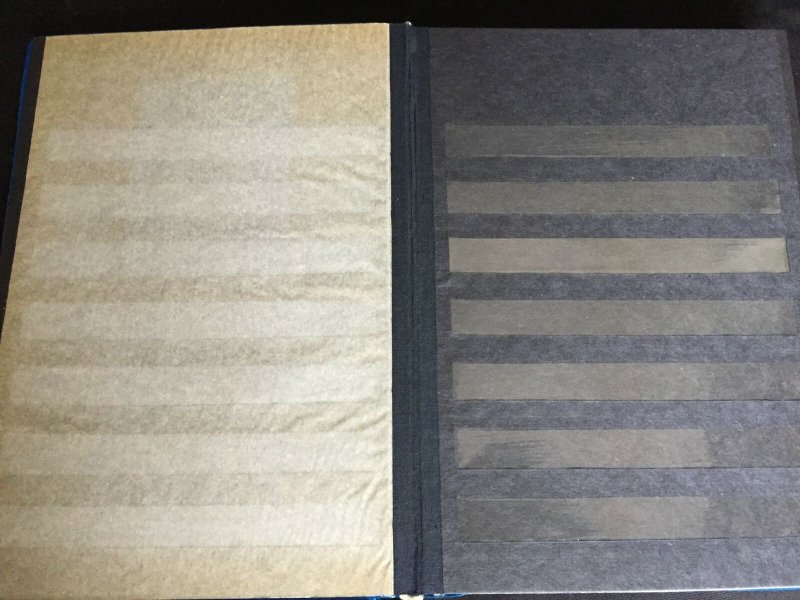 Black +White Page Large Stockbooks x 4 (Appx 120 Sides(5.8kg)K26