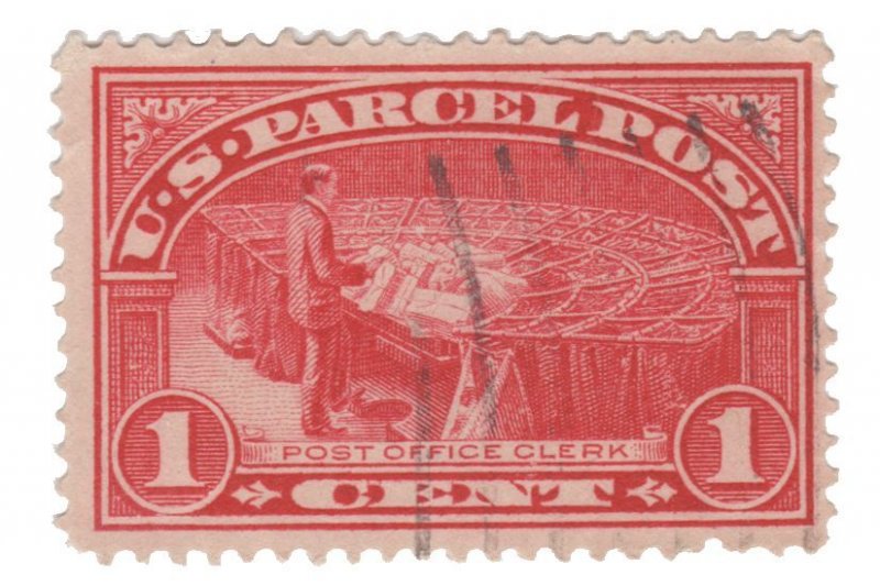 UNITED STATES PARCEL POST STAMP. 1913. SCOTT # Q 1. # 4