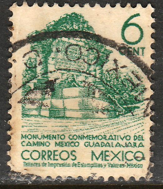 MEXICO 759, 6c Mexico-Guadalajara Highway Inauguration Used. F-VF. (996)