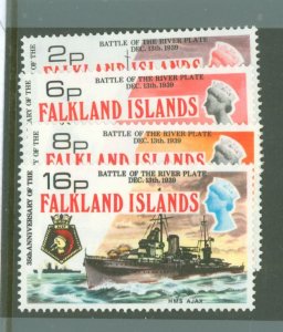 Falkland Islands #237-240 Unused Single (Complete Set)