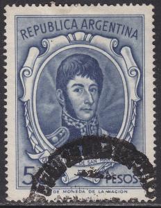 Argentina 826 Gen. Jose de San Martin 1965